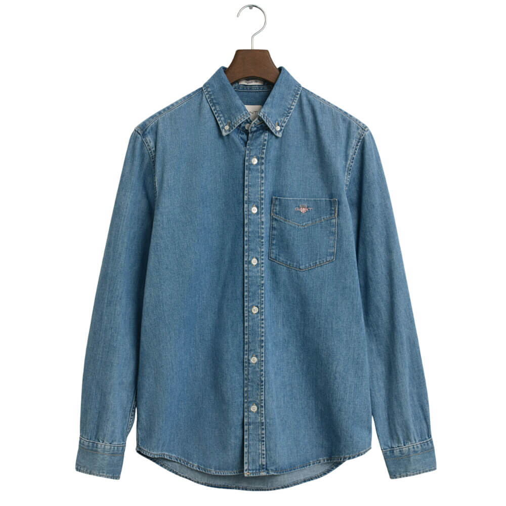 Gant Regular Fit Denim Shirt